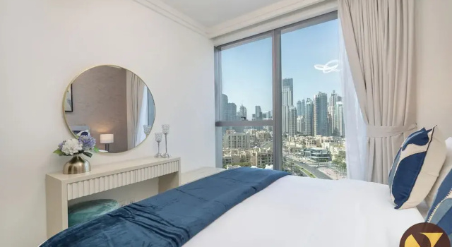 Boulevard Point with &Burj Fountain View, Забронировать Апартаменты/квартира Даунтаун Дубай , рядом с Al Wajeha Al Maeyah Marine Transport Station