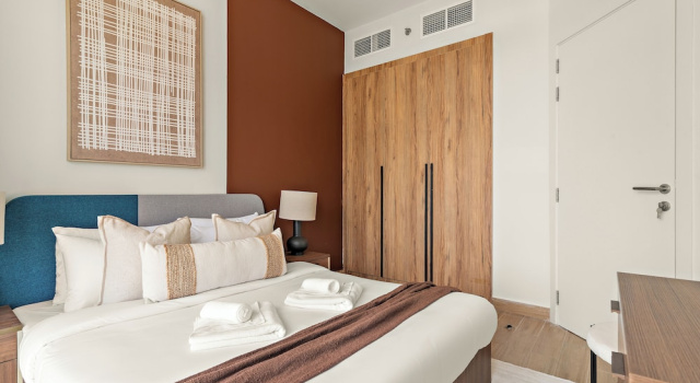 Апартаменты Deluxe Silkhaus 1BR Serene Home in Al Maryah Vista