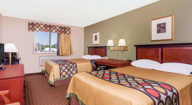 Четырёхместный номер Standard Super 8 by Wyndham Augusta Ft Eisenhower Area