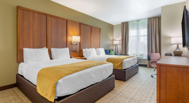 Четырёхместный номер Standard Comfort Inn & Suites Lakewood by JBLM