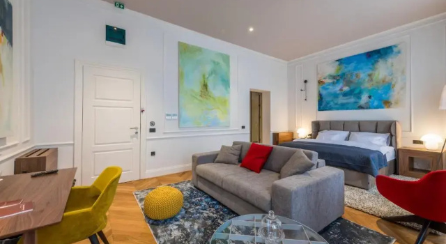 Двухместный номер Deluxe с балконом Boutique hotel Tvrđa