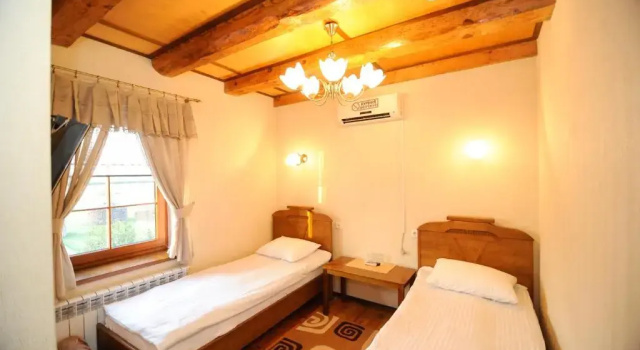 Deluxe Dvoulůžkový s manželskou postelí pokoj Bastion