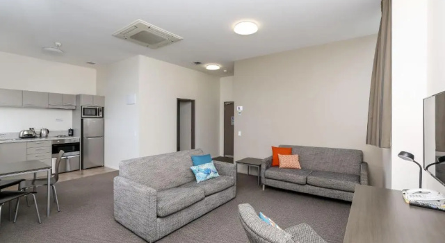 Люкс Executive Quest New Plymouth CBD Apartment Hotel