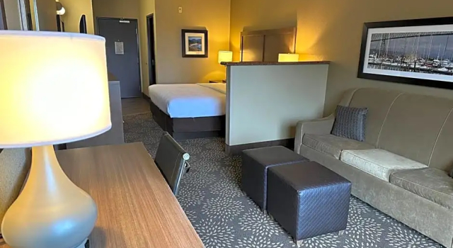 Номер Standard Best Western Columbia River Waterfront Hotel Astoria