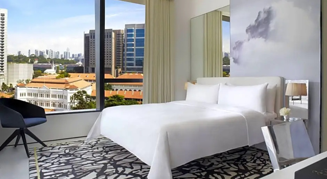 Двухместный номер Executive Lounge Access Deluxe JW Marriott Hotel Singapore South Beach