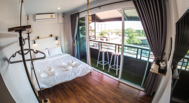 Кровать в общем номере The Better Hostel