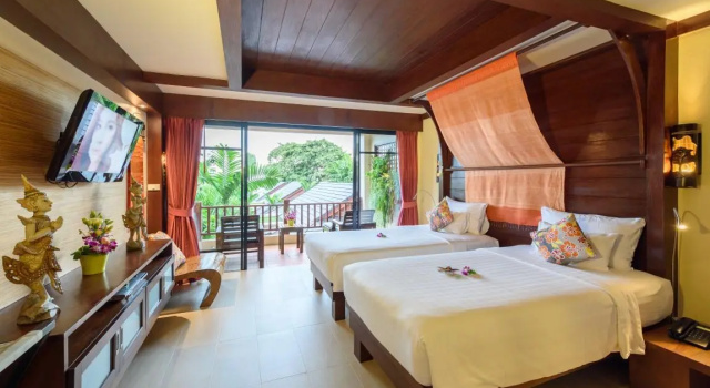 Номер Deluxe с видом на море Samui Jasmine Resort - SHA Plus