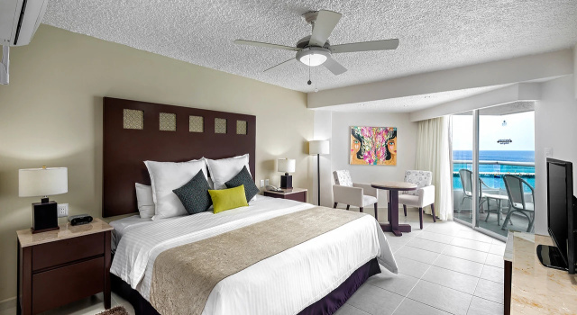 Номер Deluxe с видом на океан El Cid La Ceiba Beach