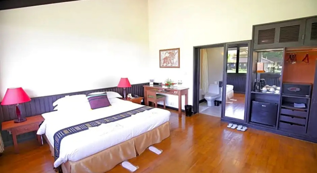 Двухместный номер Deluxe с видом на реку Bagan Thiripyitsaya Sanctuary Resort