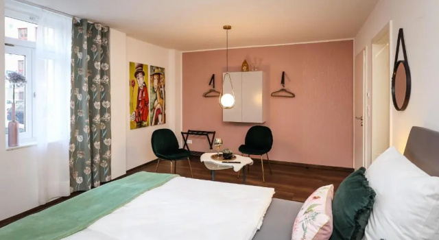 Апартаменты Цокольный этаж Exklusive Apartments im Zentrum von Erfurt - Meyfartstraße 12