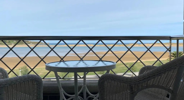Двухместный номер с видом на море Hotel Milagros Golf