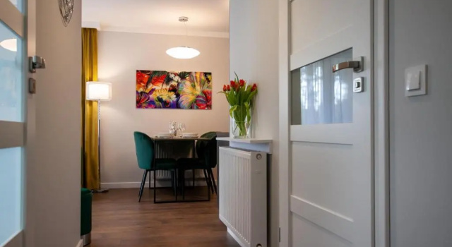Апартаменты Apartament Leśny No 5 Green z garażem