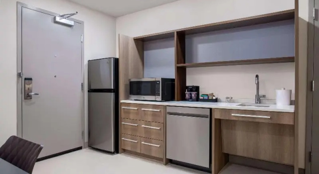 Двухместный люкс c 1 комнатой Home2 Suites By Hilton Calhoun