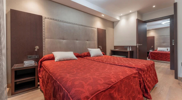 Четырёхместный номер Standard с видом на горы De La Trucha Hotel