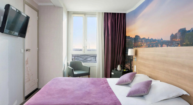 Двухместный номер Standard Best Western Rives de Paris La Defense