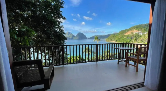 Двухместный люкс с видом на море Mua Tala Hotel El Nido