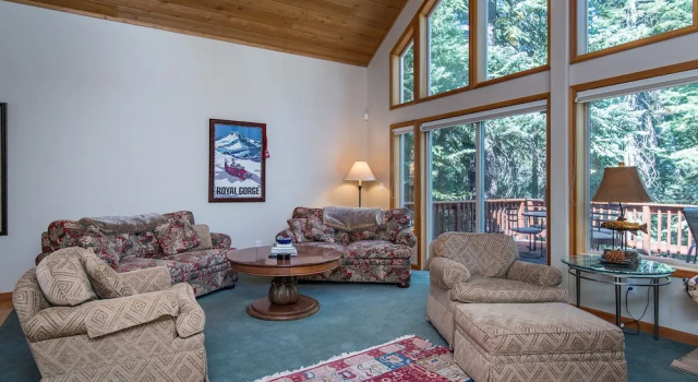 Tahoe Donner Snow Globe Home by RedAwning