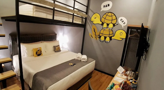 Трёхместный семейный номер Standard Nine Hotel