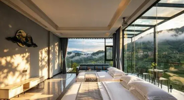 Люкс Premier BEAUTIFUL • JOURNEY Cloud Sea Sunset Panoramic Resort Hotel (Longji Terraced Fields Jinkeng Branch)