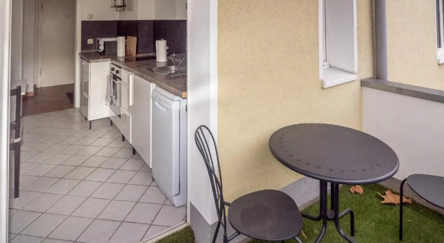 Студия Deluxe JUNIK Apartments "Am Sternbuschweg"