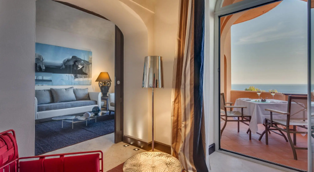 Suite junior con vista al mar Hotel Punta Tragara