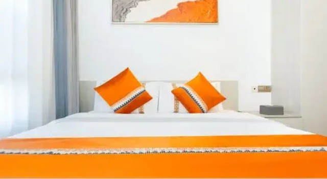 Люкс с 2 комнатами Sanya Jingguan Hotel Apartment (Sanya Bay Coconut Dream Corridor Store)