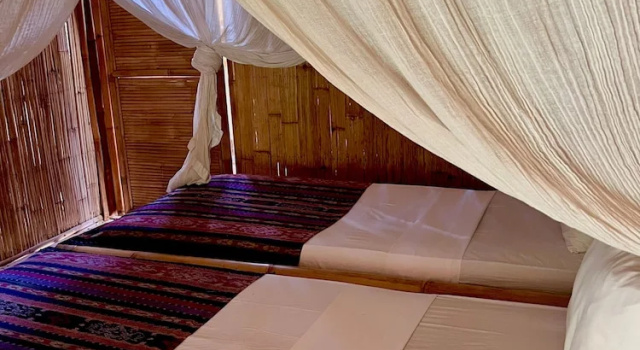 Бунгало с балконом Rinjani Beach Eco Resort