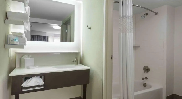 Двухместный люкс c 1 комнатой Hampton Inn & Suites Chapel Hill/Durham