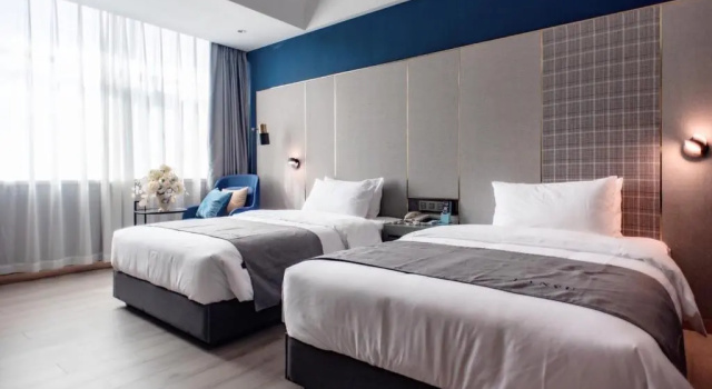 Двухместный номер Standard с видом на город Lano Hotel Xinjiang BaZhou Korla City Jindu Plaza