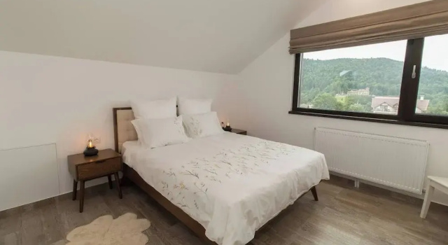Апартаменты с 2 комнатами с балконом и с видом на горы Mountain Valley View