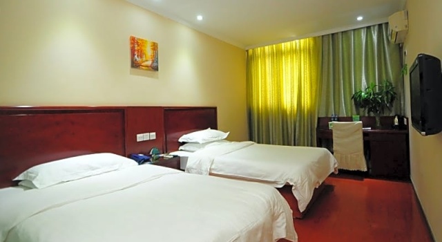 Двухместный номер Business GreenTree Inn Anhui Hefei Railway Station Qinggong Mall Express Hotel