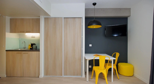 Студия Staycity Aparthotels, Lyon Rue Garibaldi