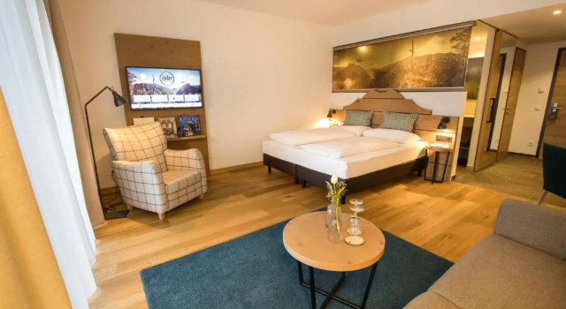 Семейный номер Standard с балконом HELDs Vitalhotel