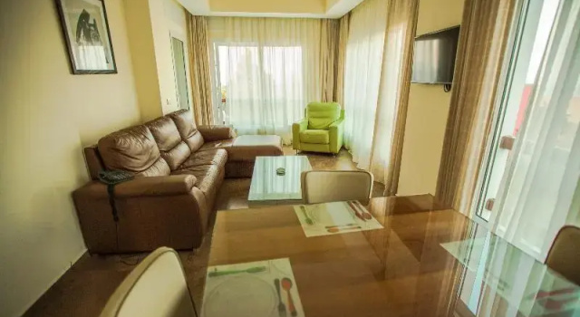 Апартаменты с 3 комнатами с балконом и с видом на море Mnar Castle Apartments