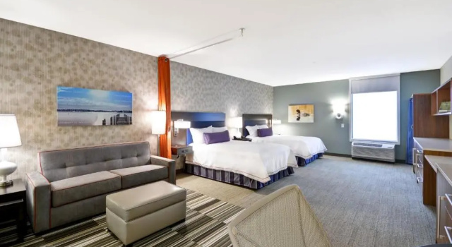 Четырёхместный люкс Home2 Suites By Hilton Minneapolis-Eden Prairie