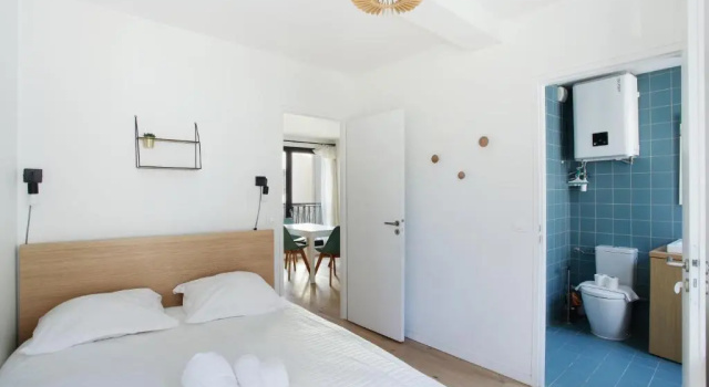 Апартаменты c 1 комнатой Residence Boulogne Centre le passage by Studio prestige