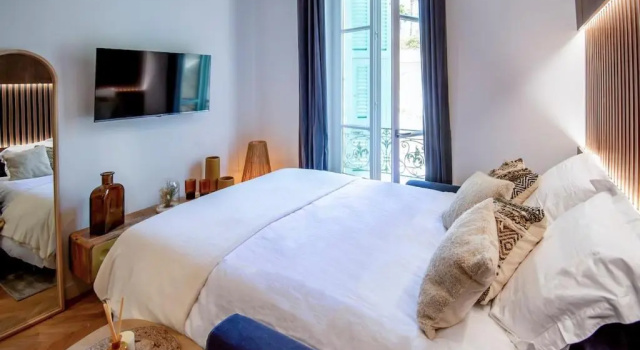 Студия Superbe studio Plage/ Promenade des Anglais 104