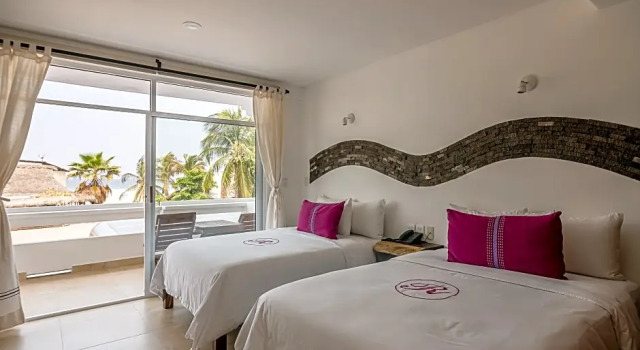 Luksusowy pokój z częściowym widokiem na morze Hotel Rockaway