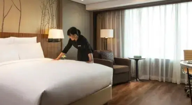 Люкс с 3 комнатами Marriott Executive Apartments Tianjin TEDA