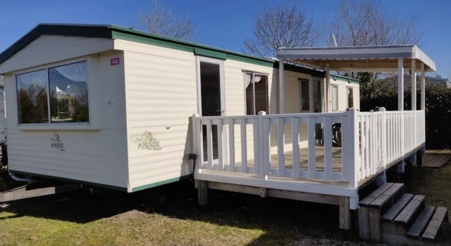 Номер Standard с 3 комнатами с балконом Mobil home Proche Océan Campsite