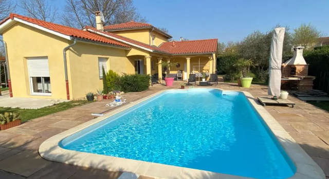 Двухместный номер Deluxe Chambres dans villa avec piscine