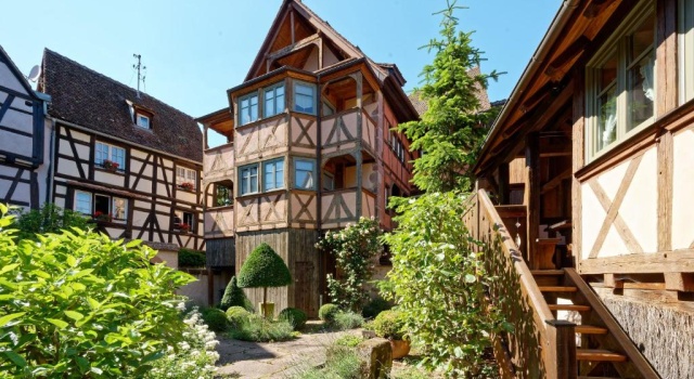 Апартаменты Deluxe Remparts de Riquewihr - La Cigogne Blanche