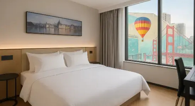 Люкс Дуплекс с 2 комнатами Huobao E-sports Hotel Apartment (Nanping Haiyin Festival Walk)