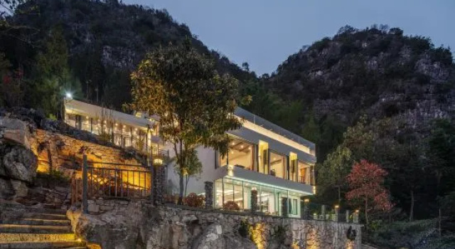 Sanchunli • Wenfeng Panoramic Boutique Inn, Boek Boutique Hotel Hotels in Qianxinan met zwembad, Zwembad