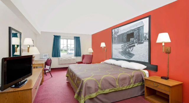 Двухместный номер Standard Super 8 by Wyndham Mound City