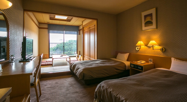 Номер Standard с видом на океан Inasayama Kanko Hotel