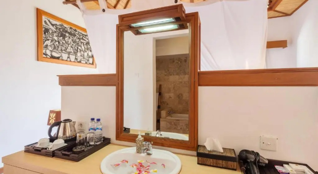 Двухместный номер Deluxe с видом на море Adi Assri Beach Resorts And Spa Pemuteran