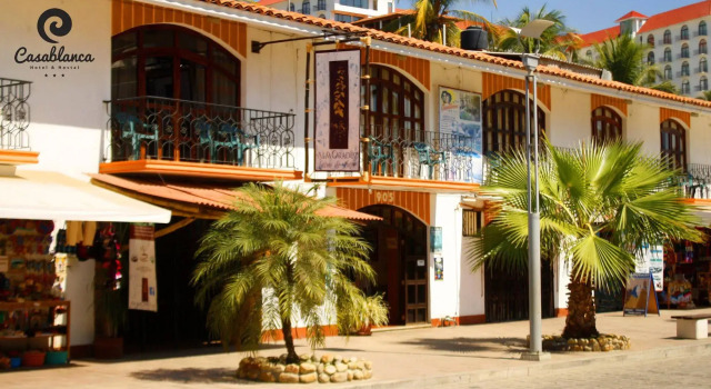 Hotel Casablanca, Rezervasyon Otel Puerto Escondido Oaxaca, Commercial Walkway yakınındaki