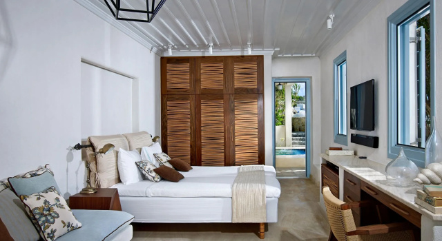 Belvedere Mykonos - Waterfront Villa & Suites - The Leading Hotels of the World, Забронировать Вилла Коттеджи острова Миконоса, Коттедж