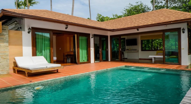 Jean Pool Villa, Забронировать Вилла Отели Сурат Тхани с парковкой, Парковка